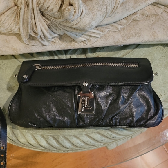 L.A.M.B. by Gwen Stefani Leather Clutch/Crossbody bag. First Edition #426 - Picture 8 of 16